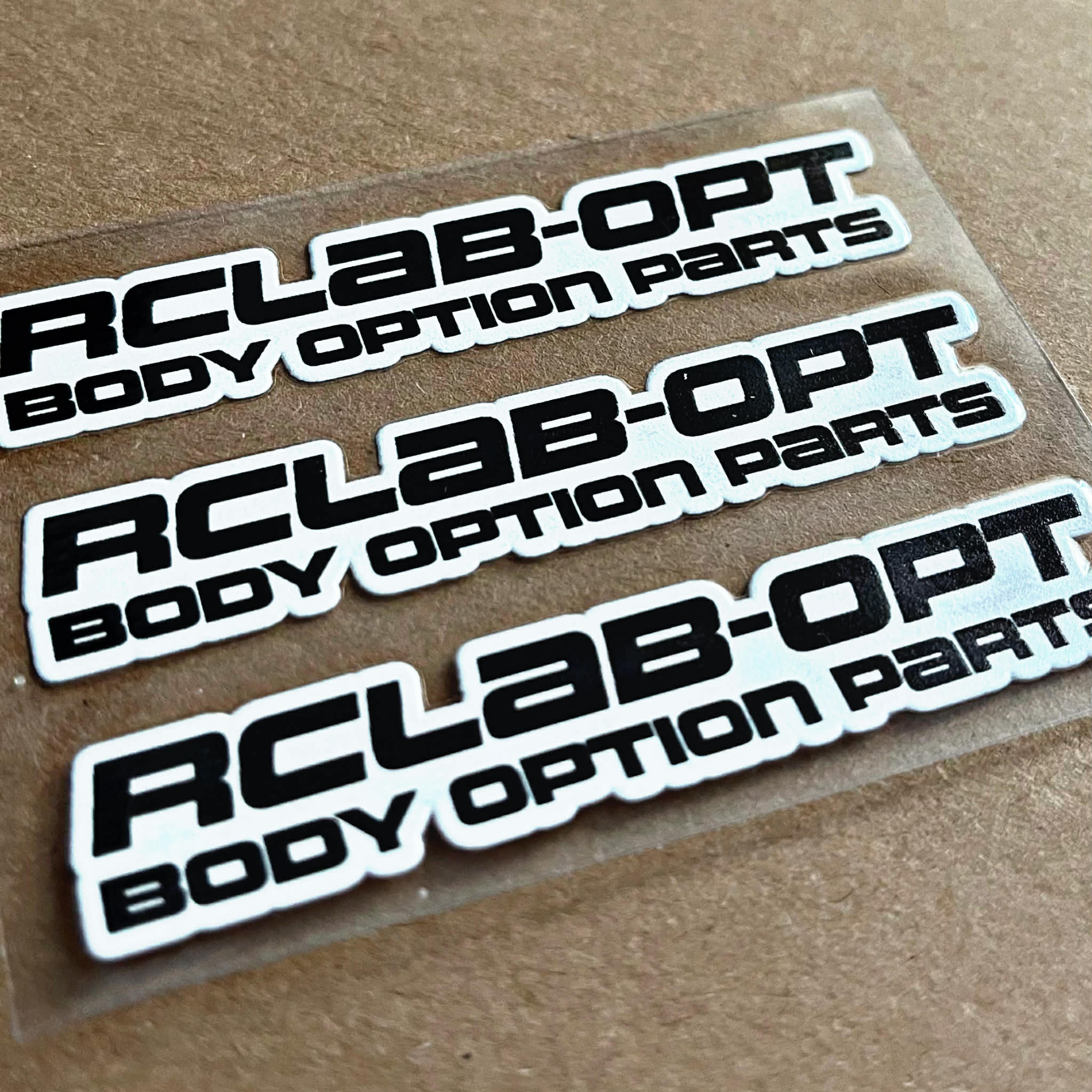 RC Lab Decal Set 3-pcs