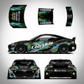 Pre-Cut RC Drift Decal Set Livery High Quality 1/10 Scale Models