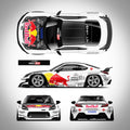 Pre-Cut RC Drift Decal Set Livery High Quality 1/10 Scale Models