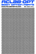 RCLABPARTS - 3D Mesh for Grill Imitation Sticker/Decal