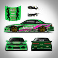 Pre-Cut RC Drift Decal Set Livery High Quality 1/10 Scale Models