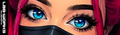 Those Eyes Slap Sticker 165x38mm - Automotive Vinyl, JDM