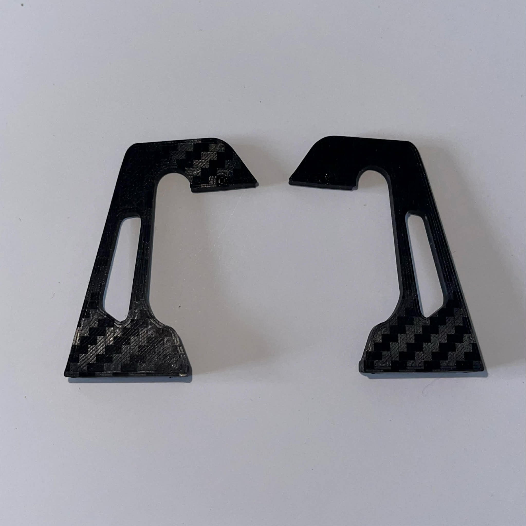 Neck Wing Mounts - 3D Printed Carbon RC Scale Parts