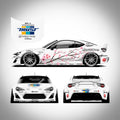 Pre-Cut RC Drift Decal Set Livery High Quality 1/10 Scale Models